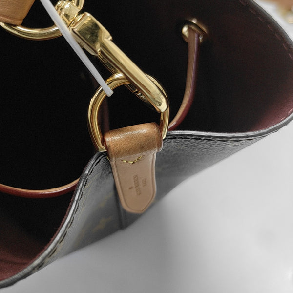 NÉONOÉ BB Monogram Coated Canvas Brown