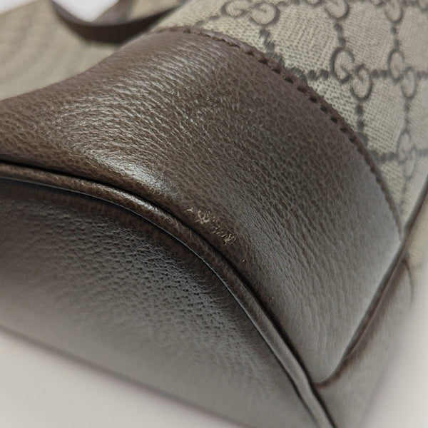 Monogram Coated Canvas Top Handle Bag Beige