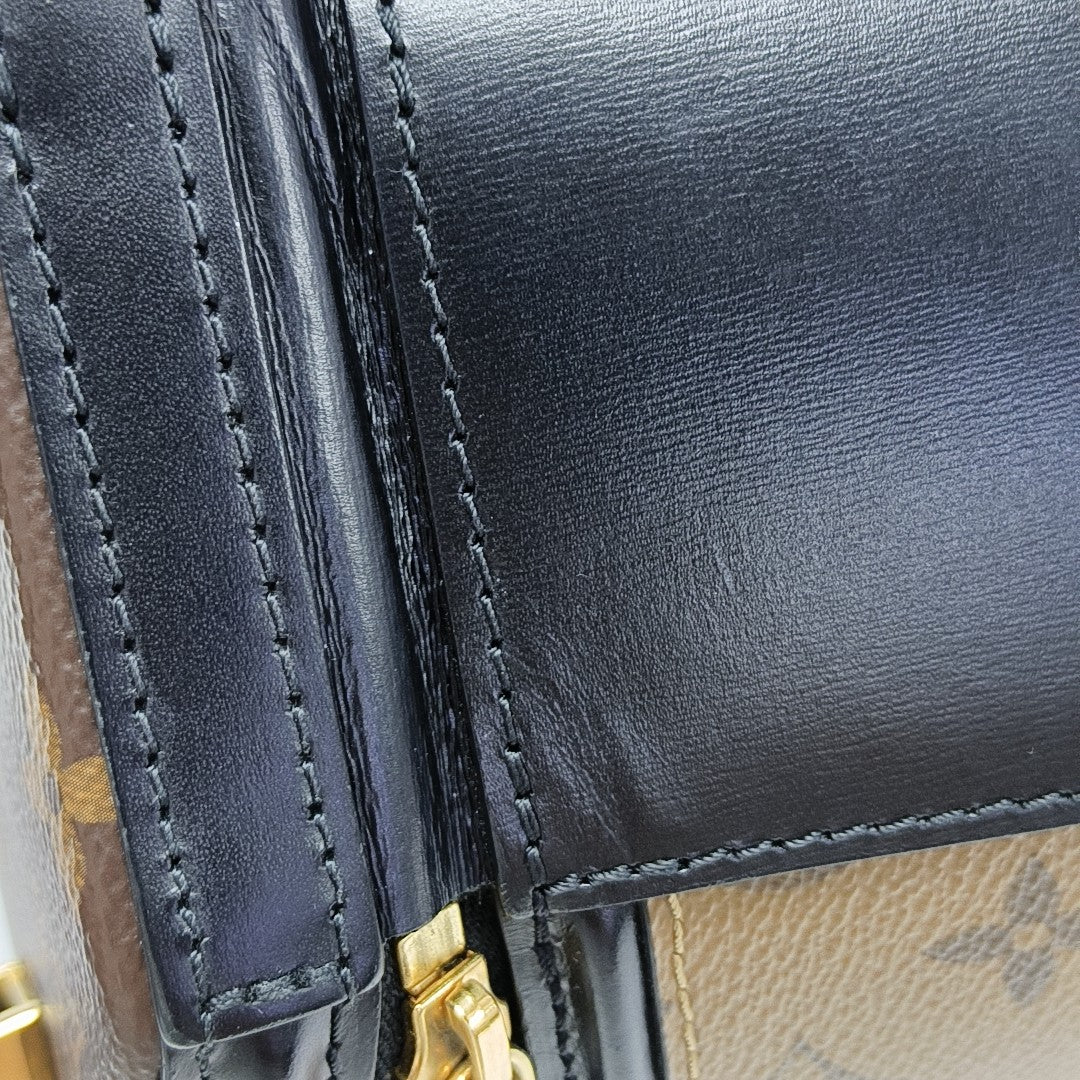 CANNES PM Monogram Coated Canvas Brown
