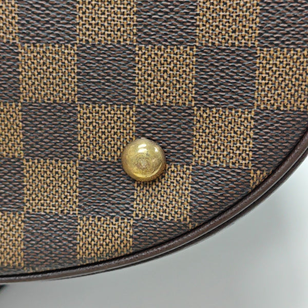BUCKET PM Damier Ebene Coated Canvas Brown