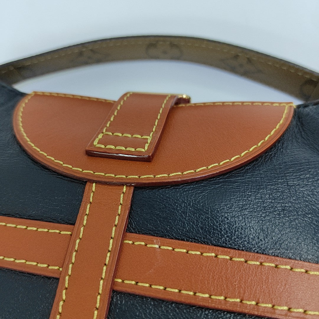 DUFFLE Monogram Calfskin Blue