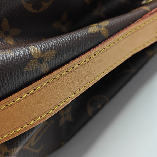 NOÉ BB Monogram Coated Canvas Brown