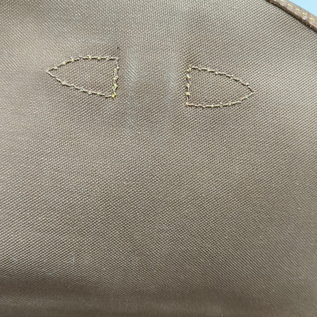 SAUMUR Monogram Coated Canvas Brown