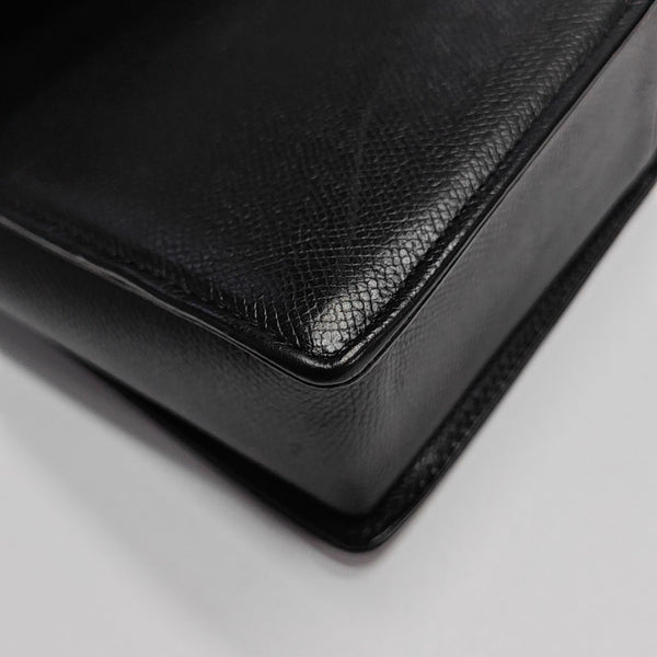 Calfskin Shoulder Bag Black
