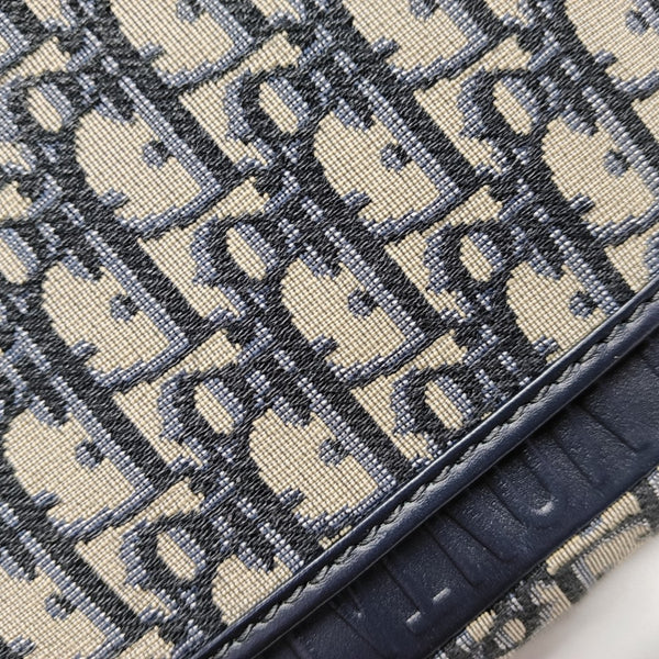 Bobby Small Oblique Canvas Blue