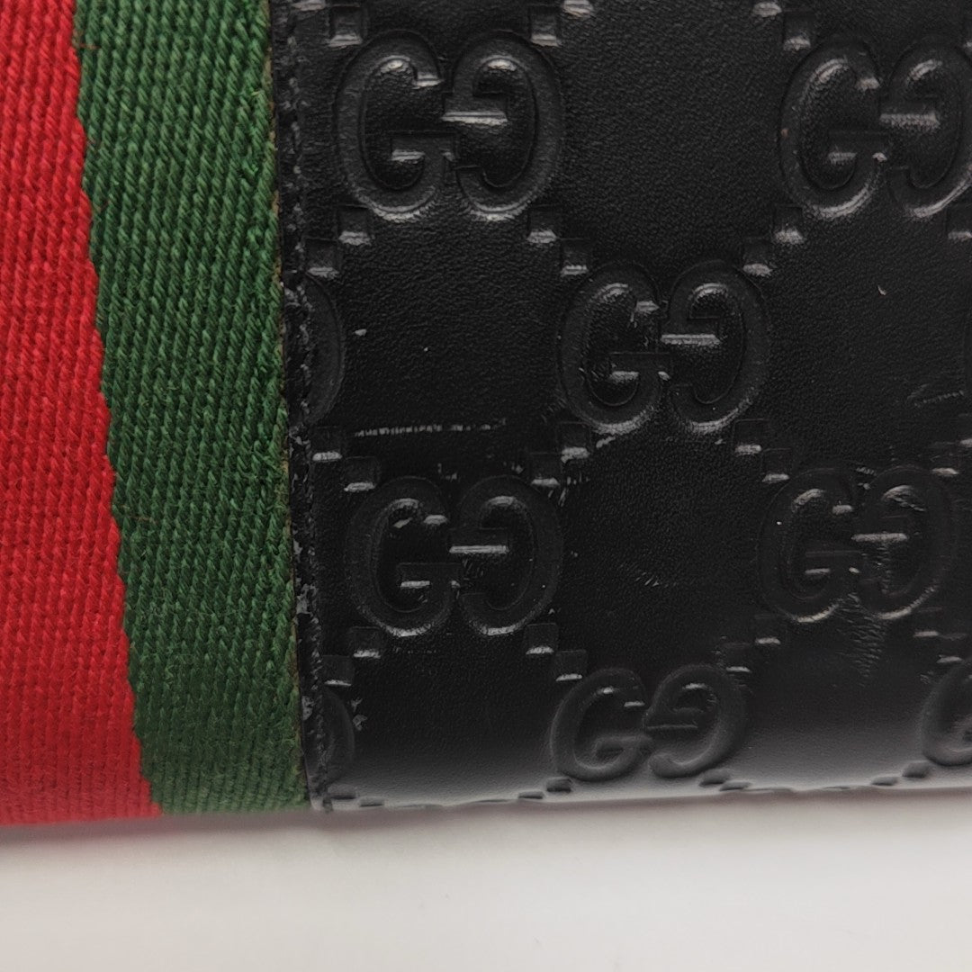 Monogram Calfskin Wallet Black