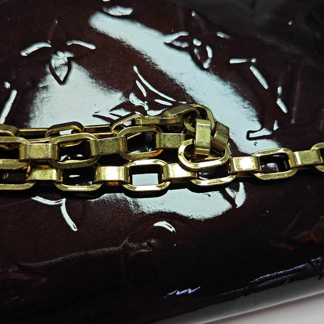 ANA Monogram Patent Leather Red
