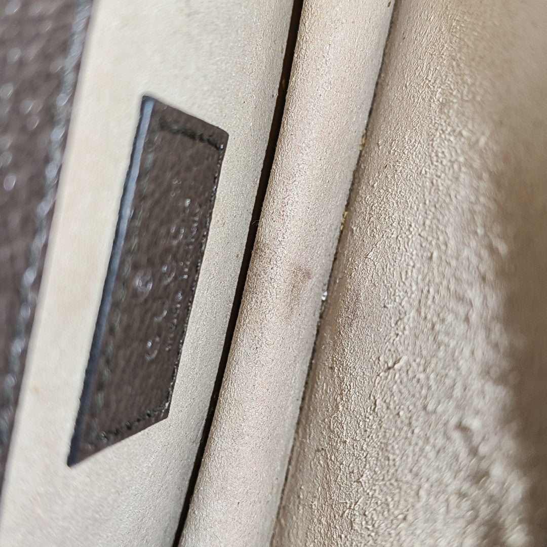Dionysus Super Mini Monogram Canvas Beige