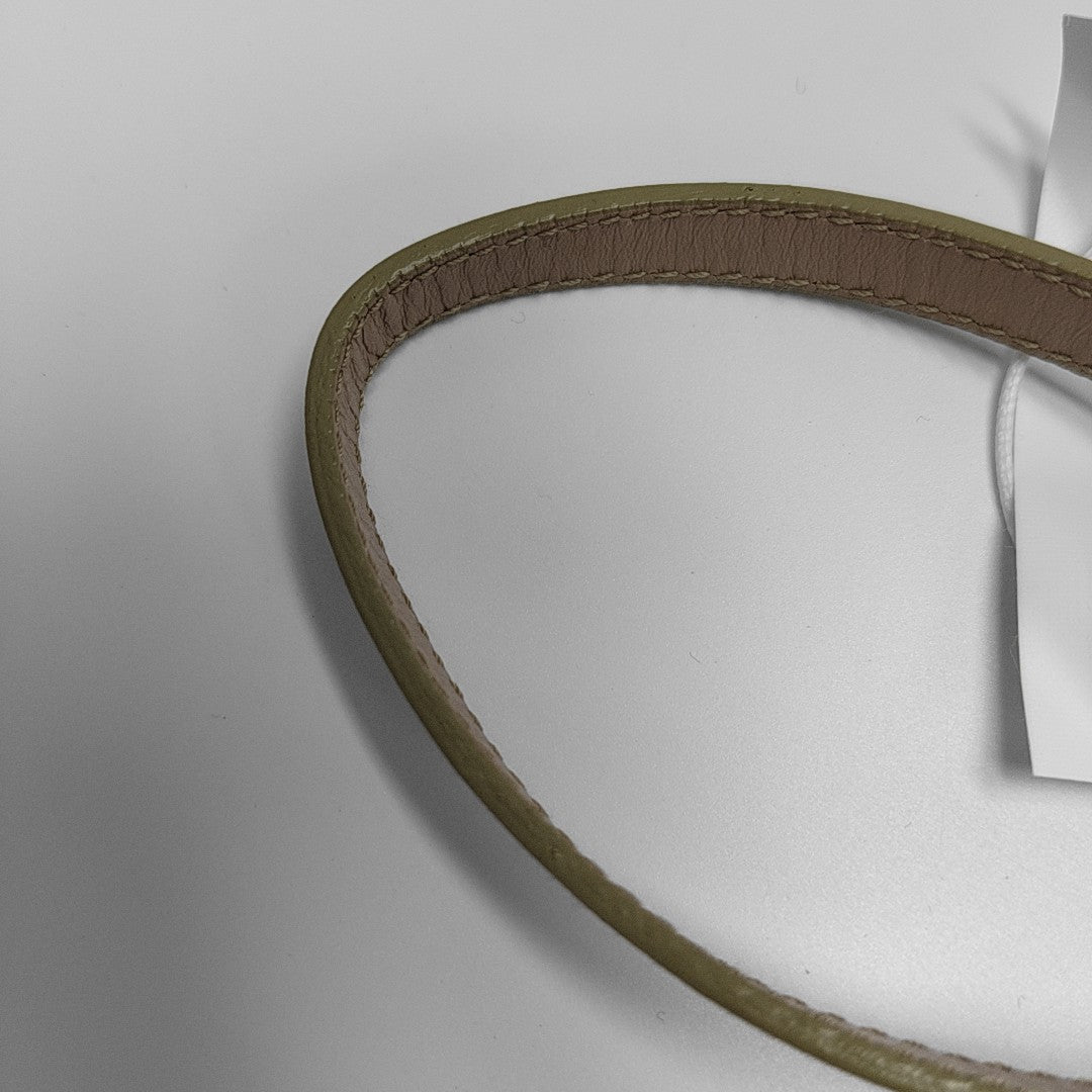 Oblique Coated Canvas Beige