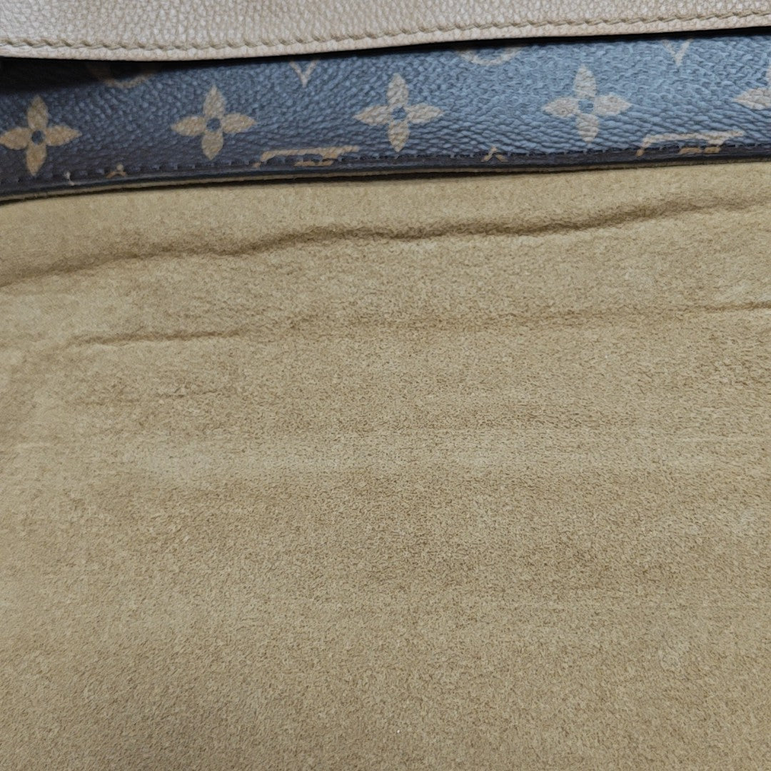 MARIGNAN Monogram Coated Canvas Brown