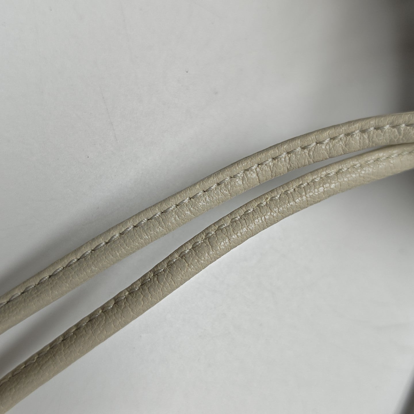 Horsebit 1955 Small Monogram Calfskin White