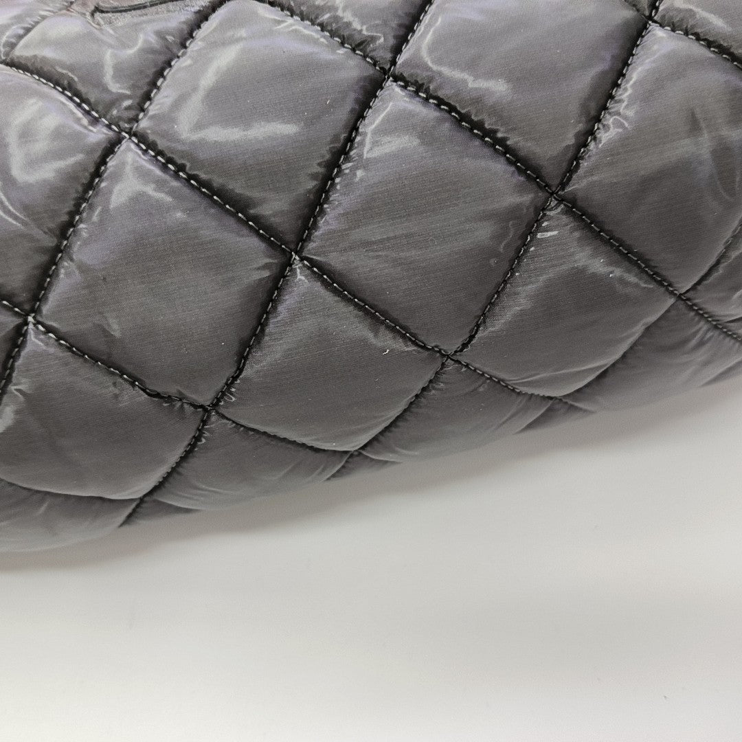 Quilted Nylon Gray