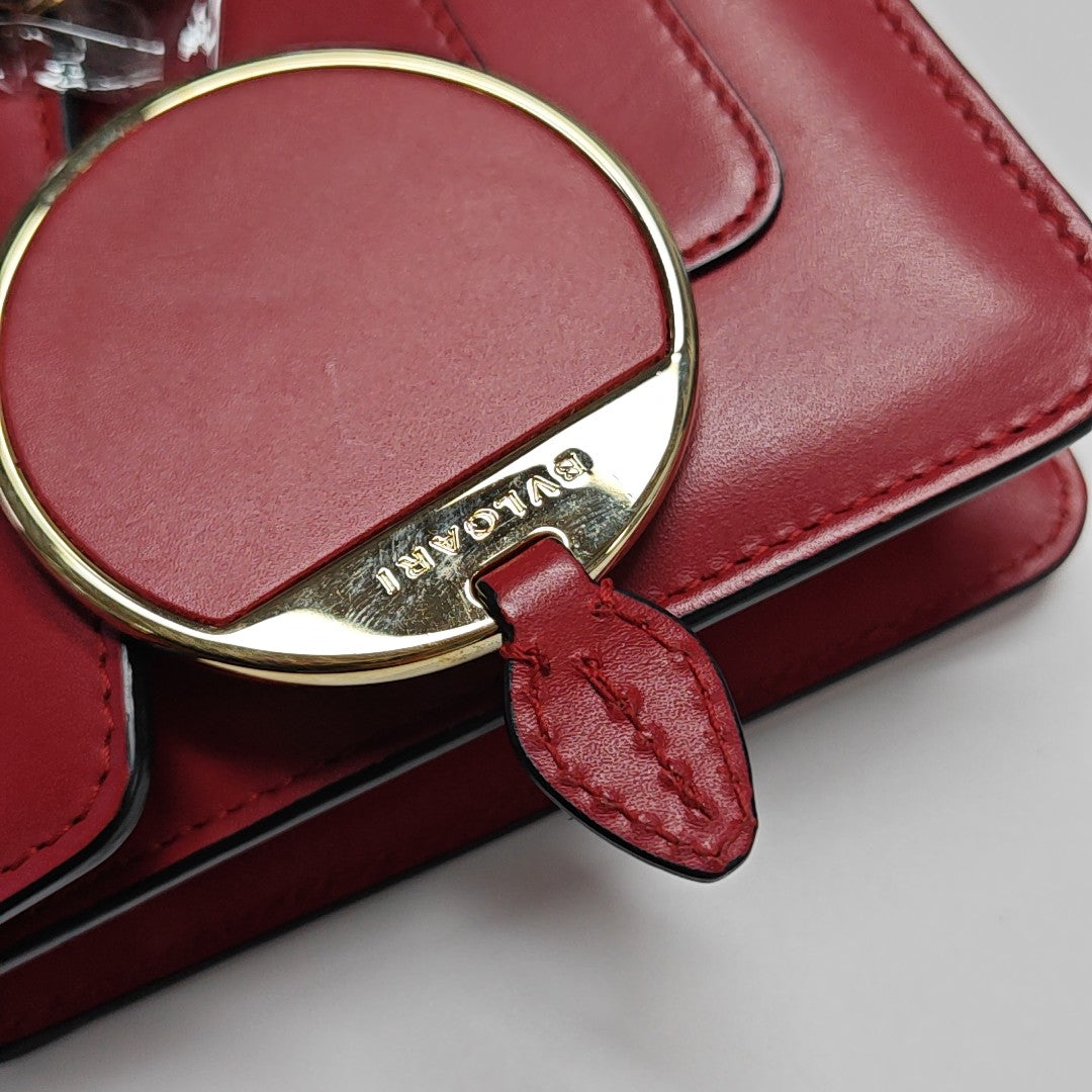 SERPENTI FOREVER Small Calfskin Red