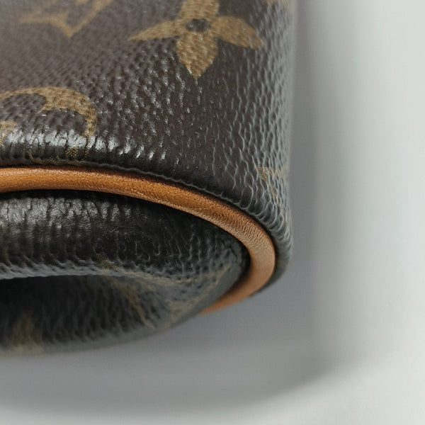 EVA Monogram Coated Canvas Brown