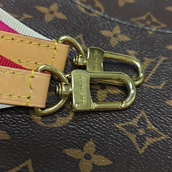 DIANE Monogram Coated Canvas Brown