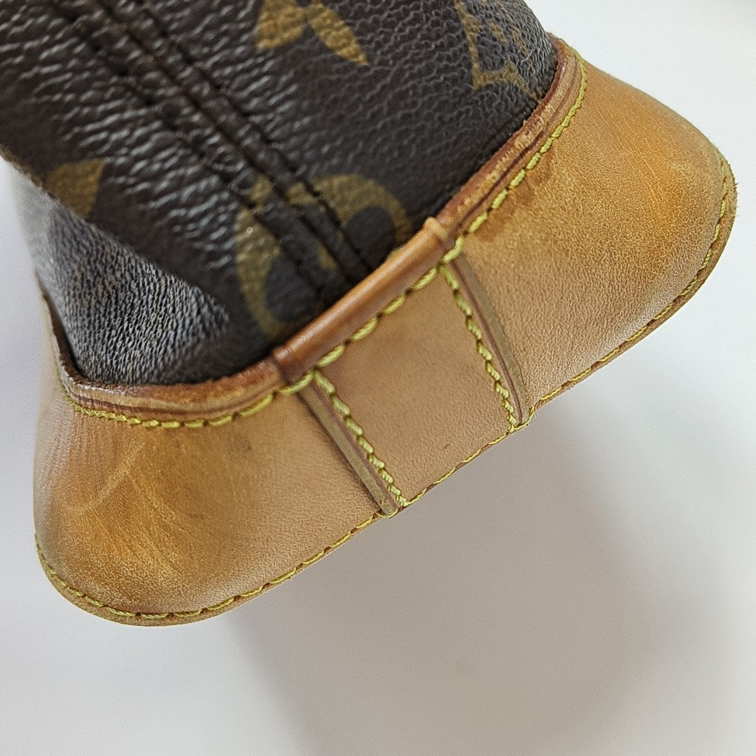 LOCKIT PM Monogram Coated Canvas Brown
