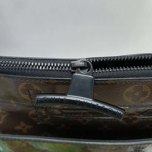 EXPLORER Monogram Coated Canvas Brown
