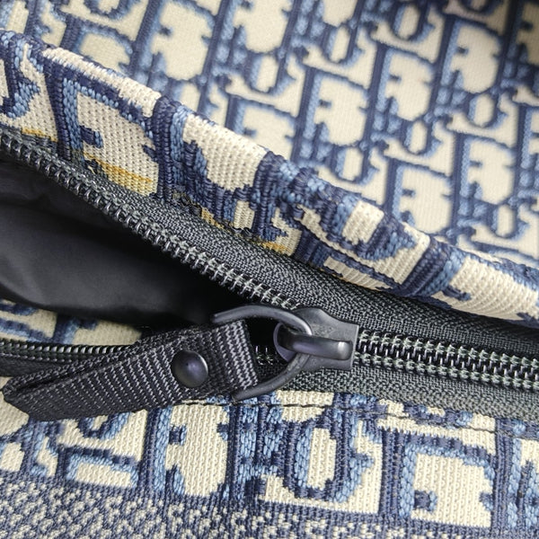 Diortravel Oblique Canvas Blue