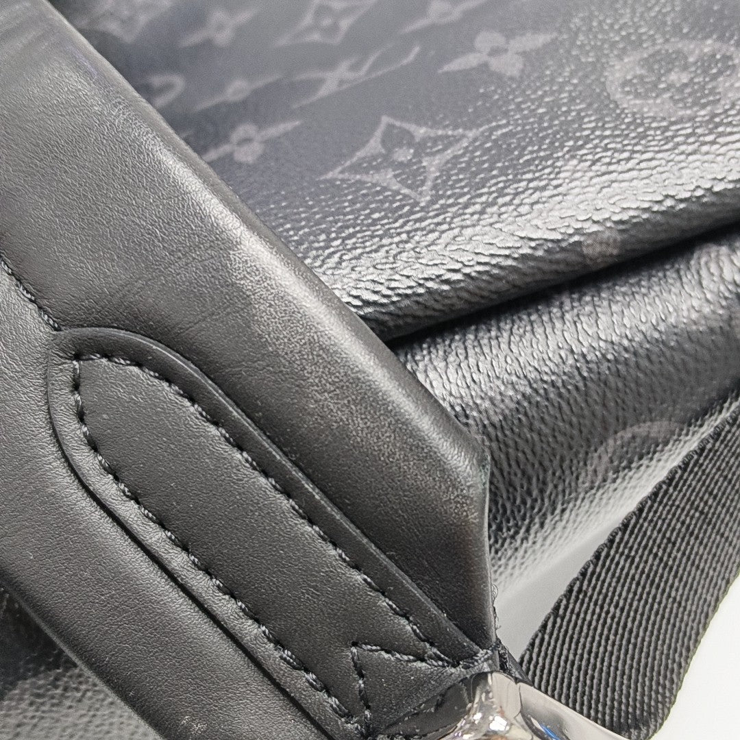 DISCOVERY PM Monogram Coated Canvas Black