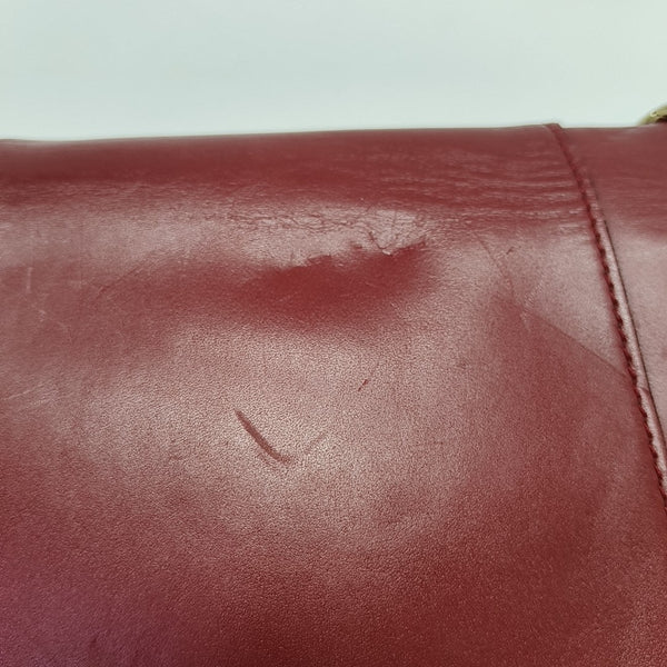 SERPENTI FOREVER Medium Calfskin Red