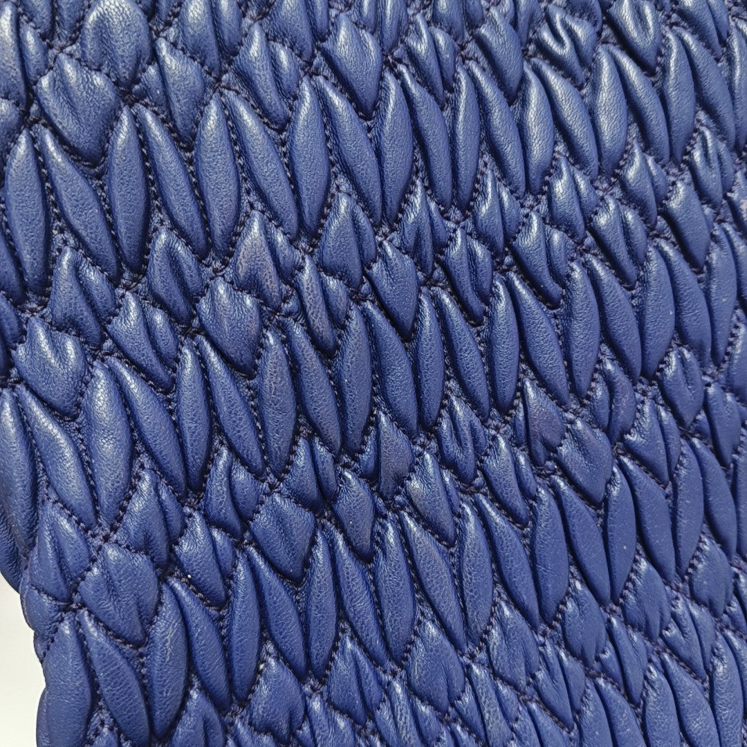 Crystal Quilted Lambskin Purple