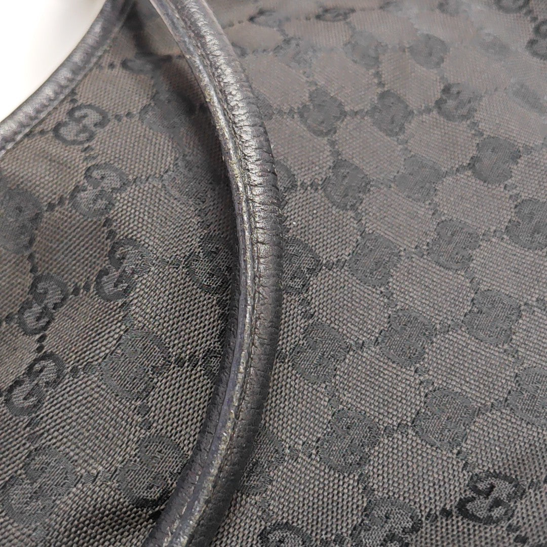 Abbey Monogram Canvas Black