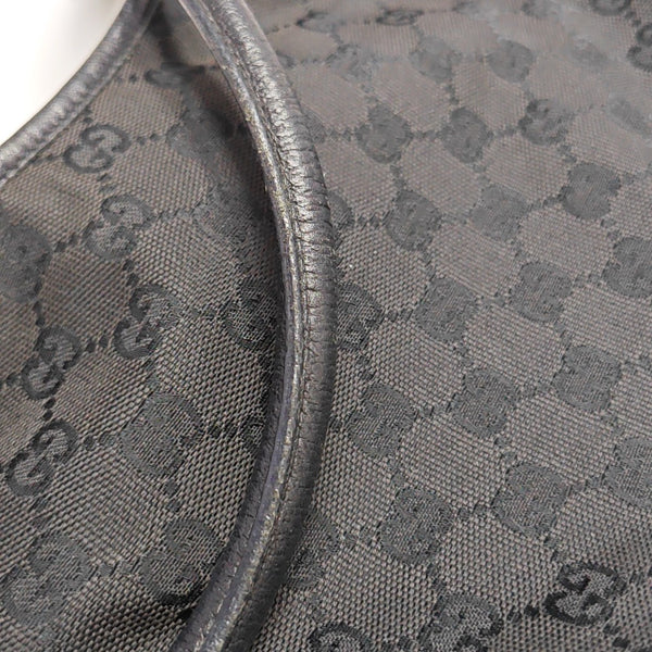 Abbey Monogram Canvas Black