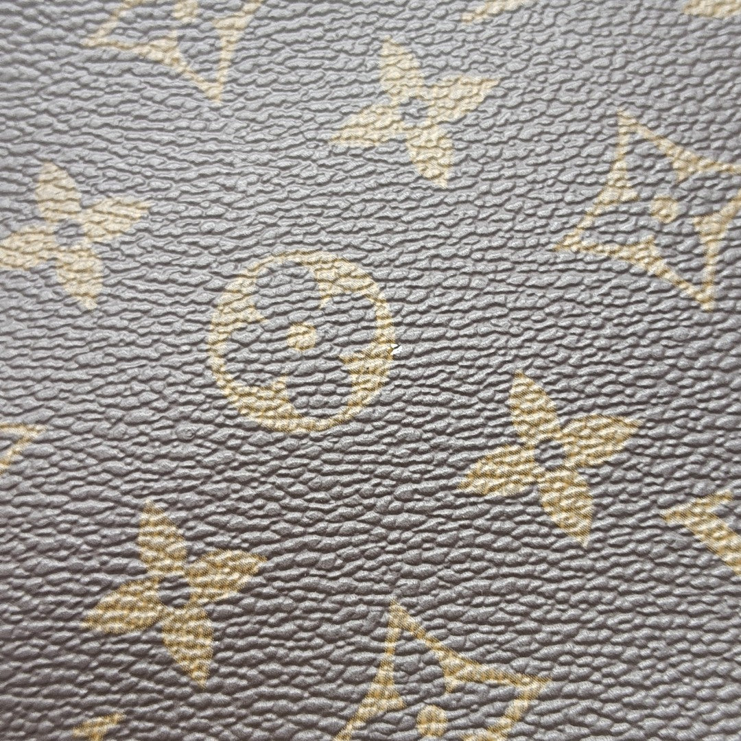 SOFT TRUNK Monogram Coated Canvas Brown