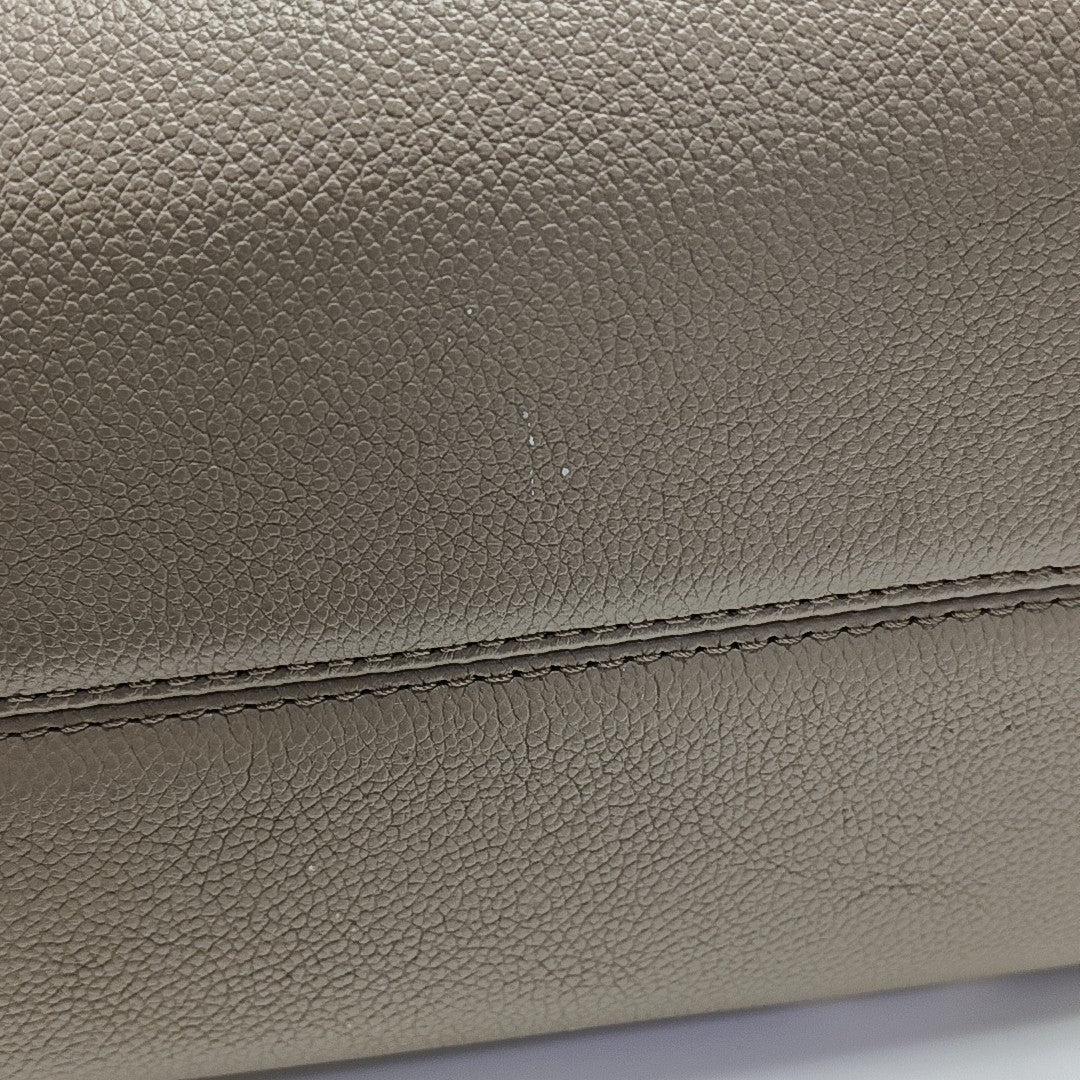 ONTHEGO MM Monogram Calfskin Gray