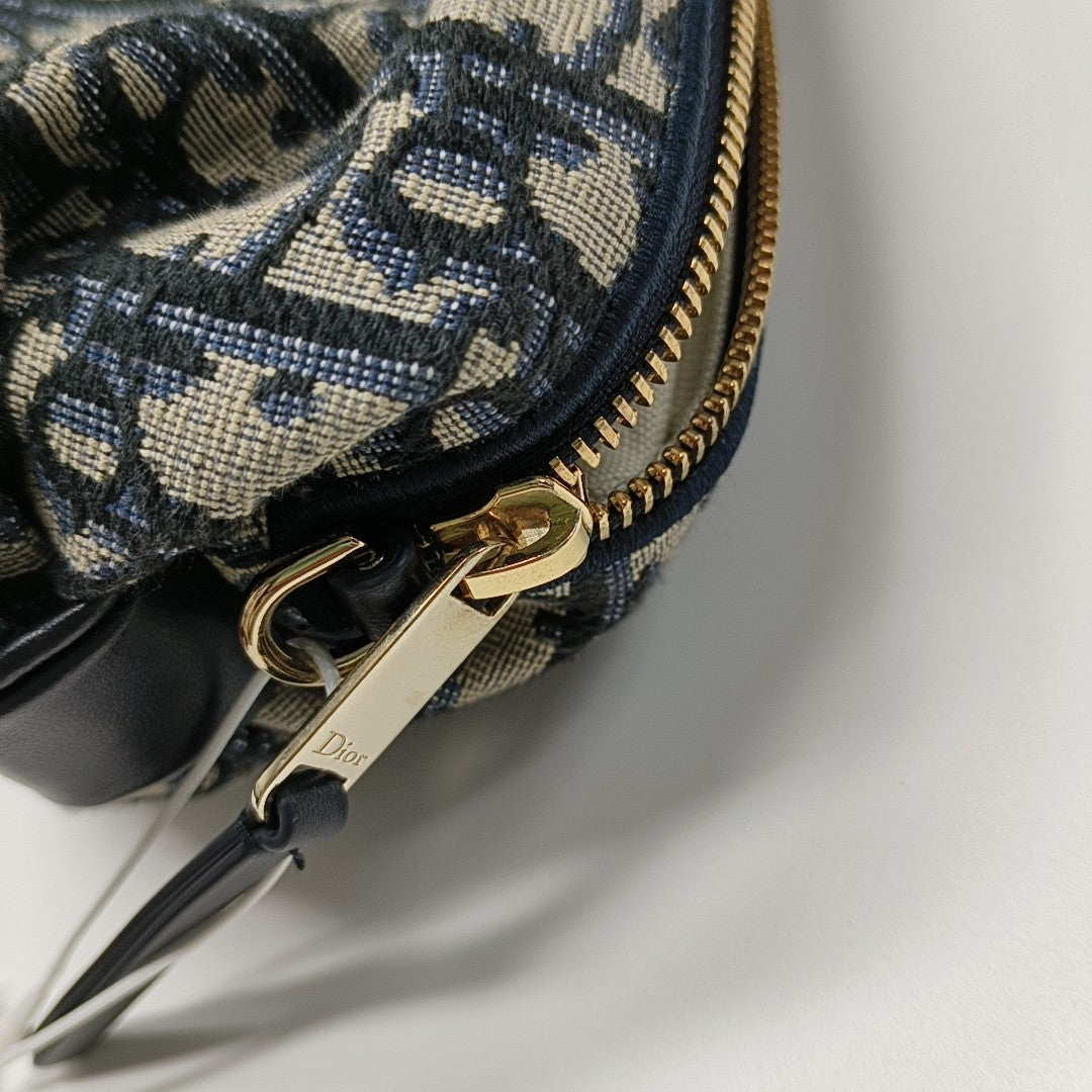 Fabric Shoulder Bag Black