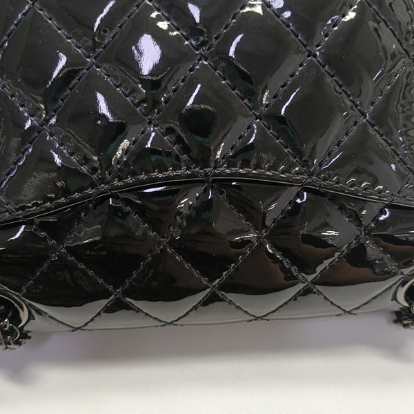 2.55 224 (mini) Quilted Patent Calfskin Black