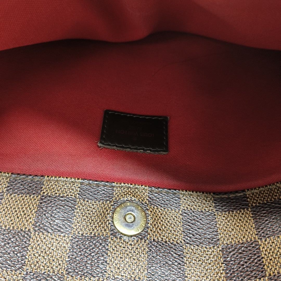 BLOOMSBURY PM Damier Ebene Coated Canvas Brown