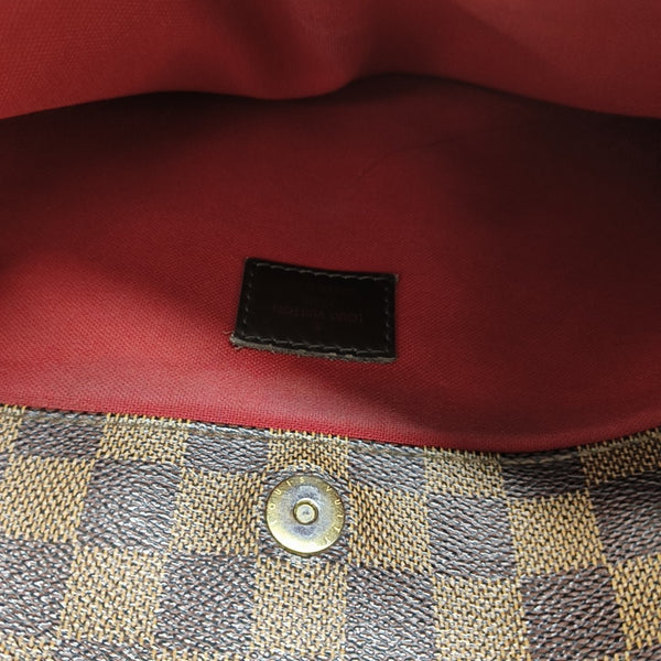 BLOOMSBURY PM Damier Ebene Coated Canvas Brown