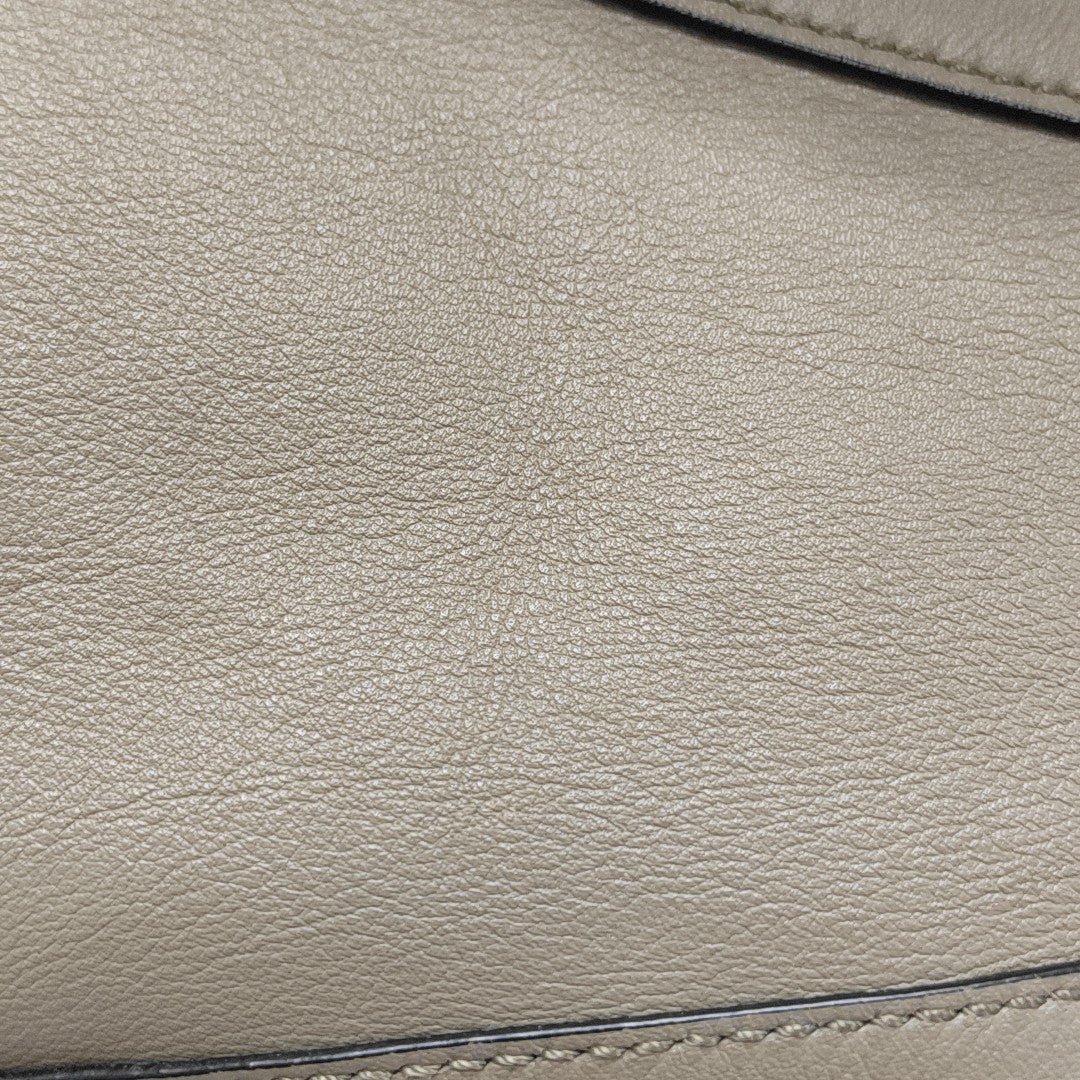 Puzzle Hobo Medium Calfskin Green