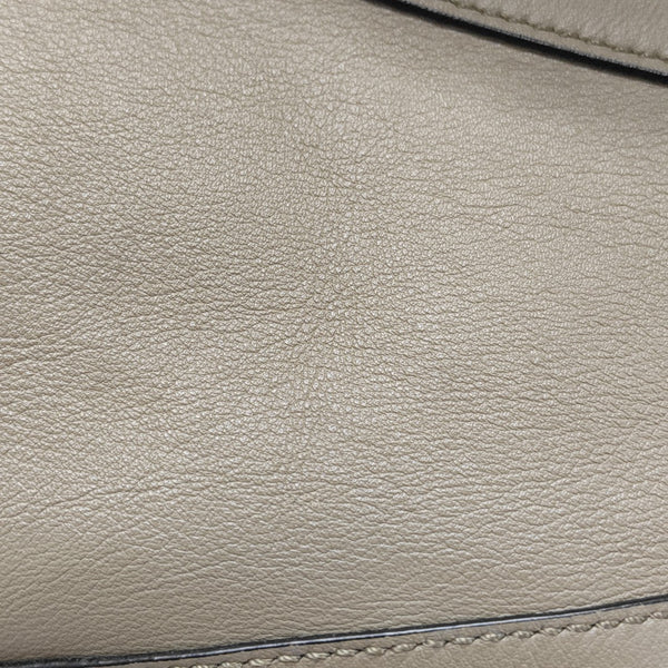 Puzzle Hobo Medium Calfskin Green
