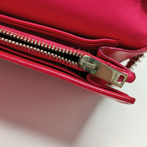 Calfskin Shoulder Bag Red