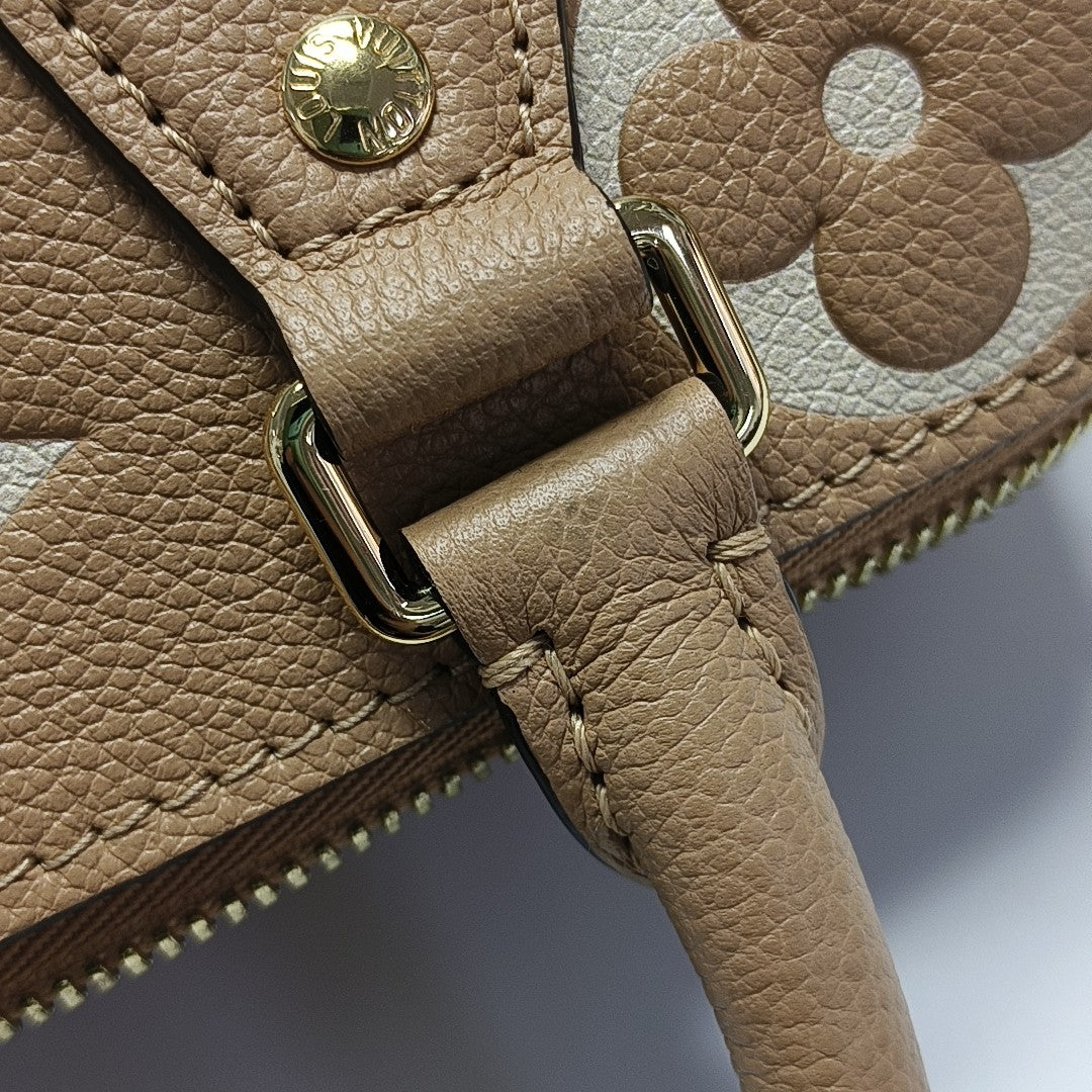 SPEEDY 20 Monogram Calfskin Pink