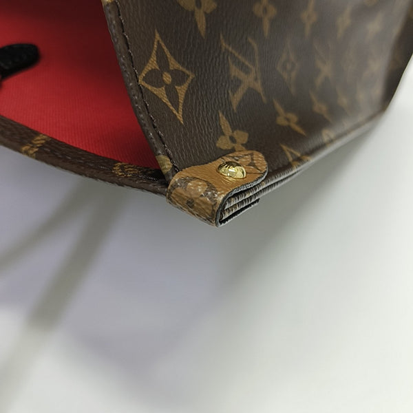 ONTHEGO MM Monogram Coated Canvas Brown