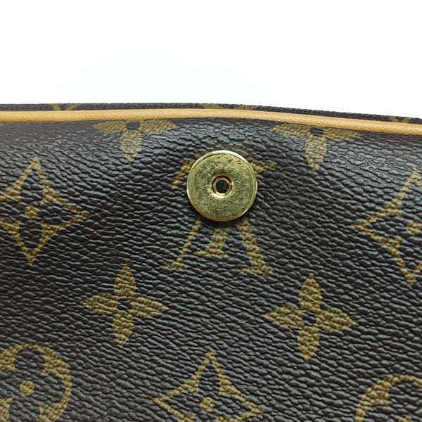 DIANE Monogram Coated Canvas Brown
