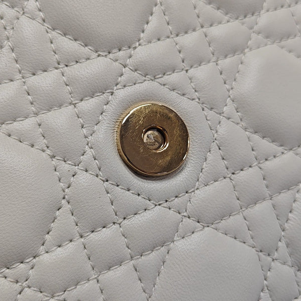 My Dior MISS DIOR Cannage Lambskin White