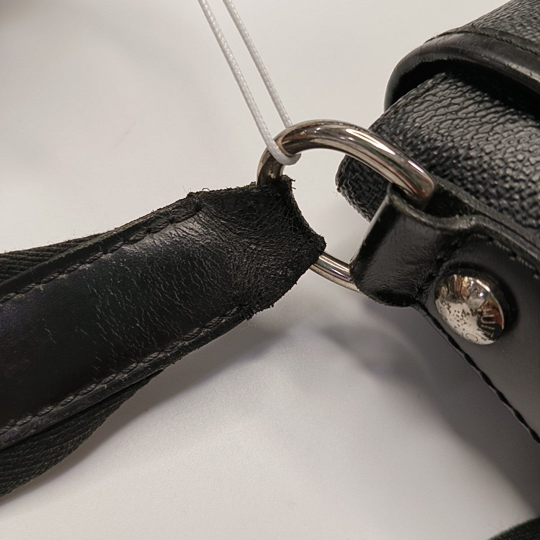 DANIEL Damier Graphite Coated Canvas Gray