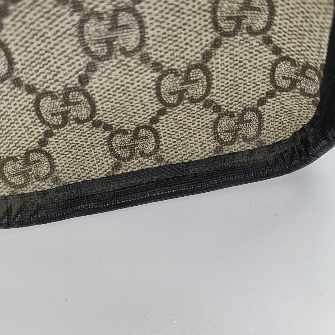 Children’s GG Bucket Monogram Coated Canvas Beige