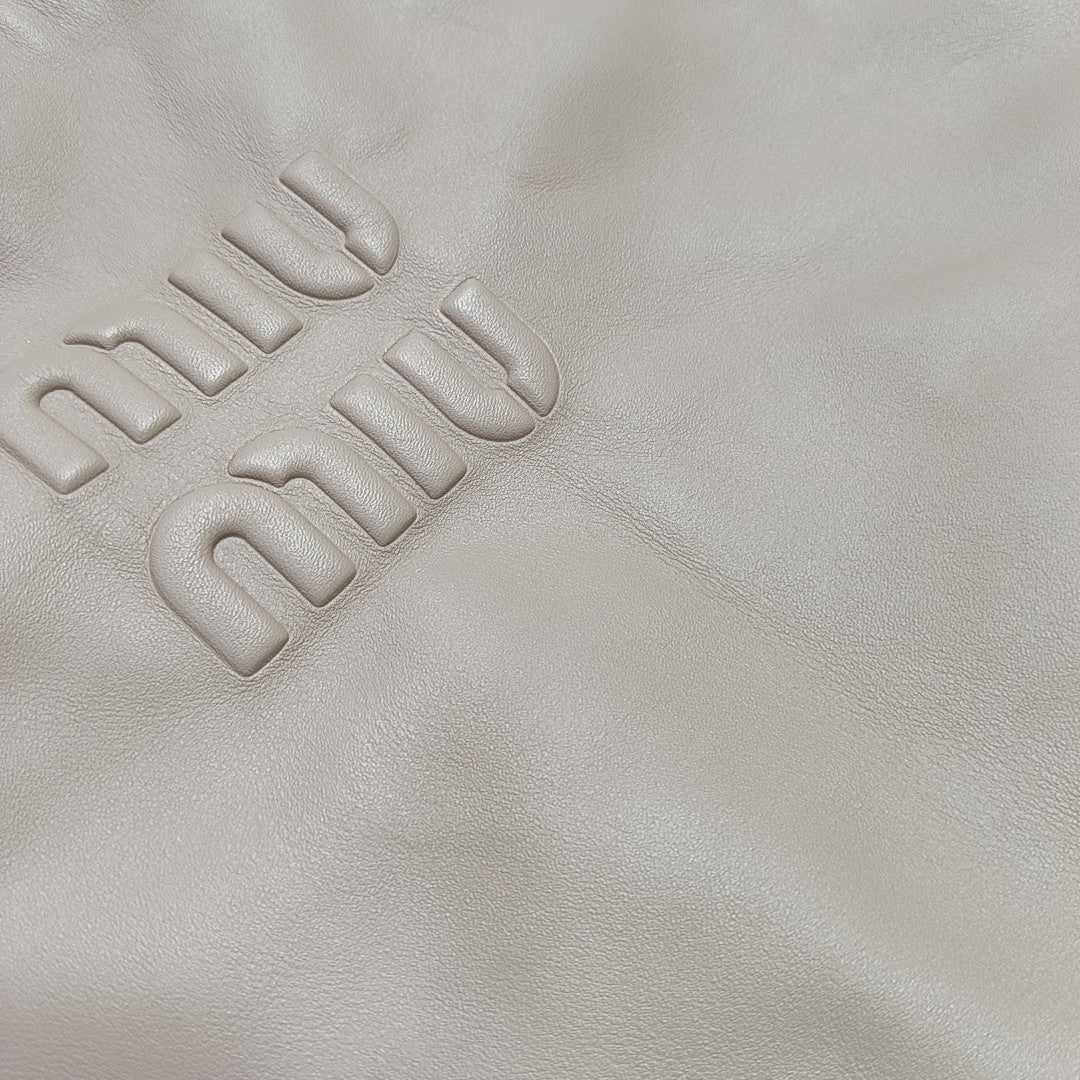 Lambskin Shoulder Bag Beige