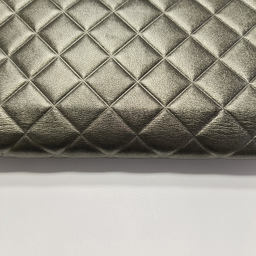 Quilted Lambskin Shoulder Bag Green