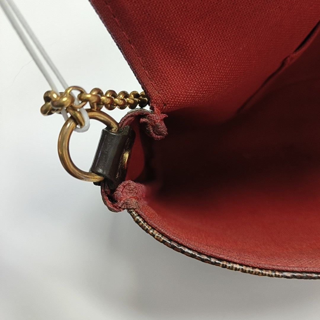 FAVORITE PM Coated Canvas Brown