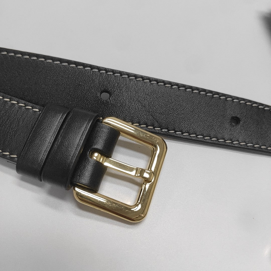 Gate Mini Calfskin Black