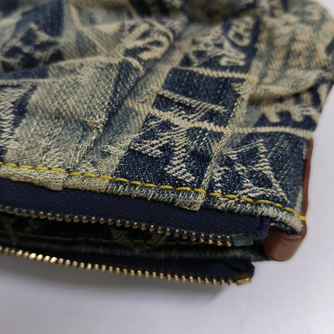 RAYE Monogram Denim Blue