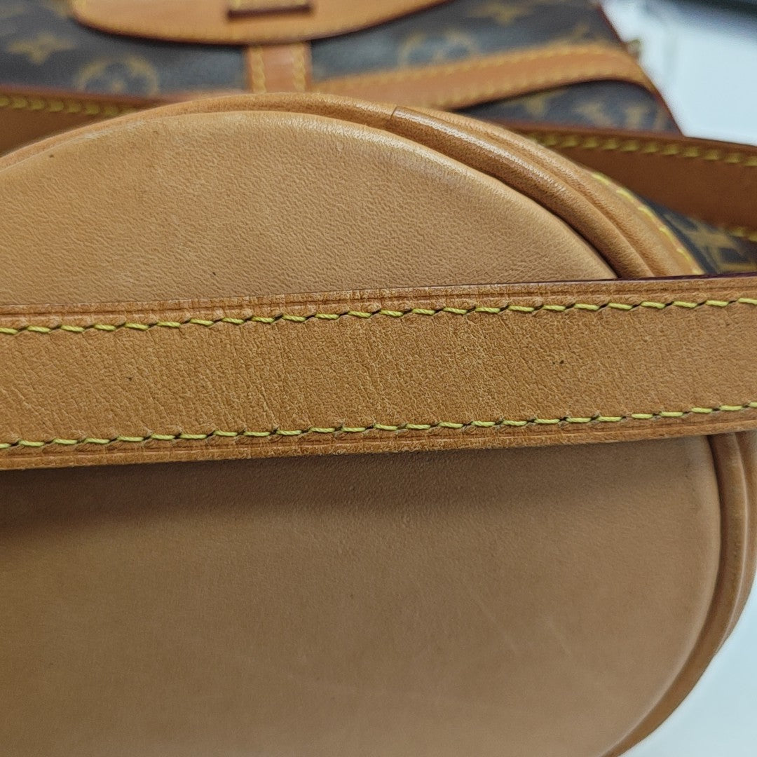 DUFFLE Monogram Coated Canvas Brown