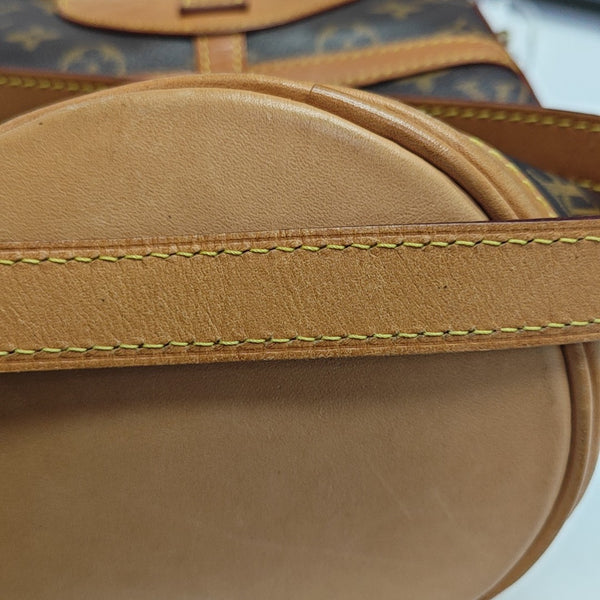 DUFFLE Monogram Coated Canvas Brown