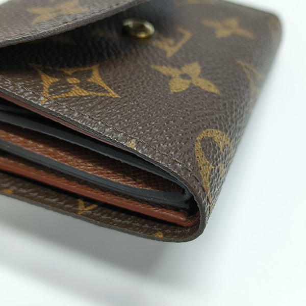 ROSALIE Monogram Coated Canvas Brown Wallet
